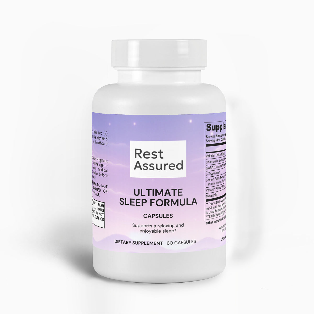 Ultimate Sleep Formula™ Capsules by Rest Assured Supplements