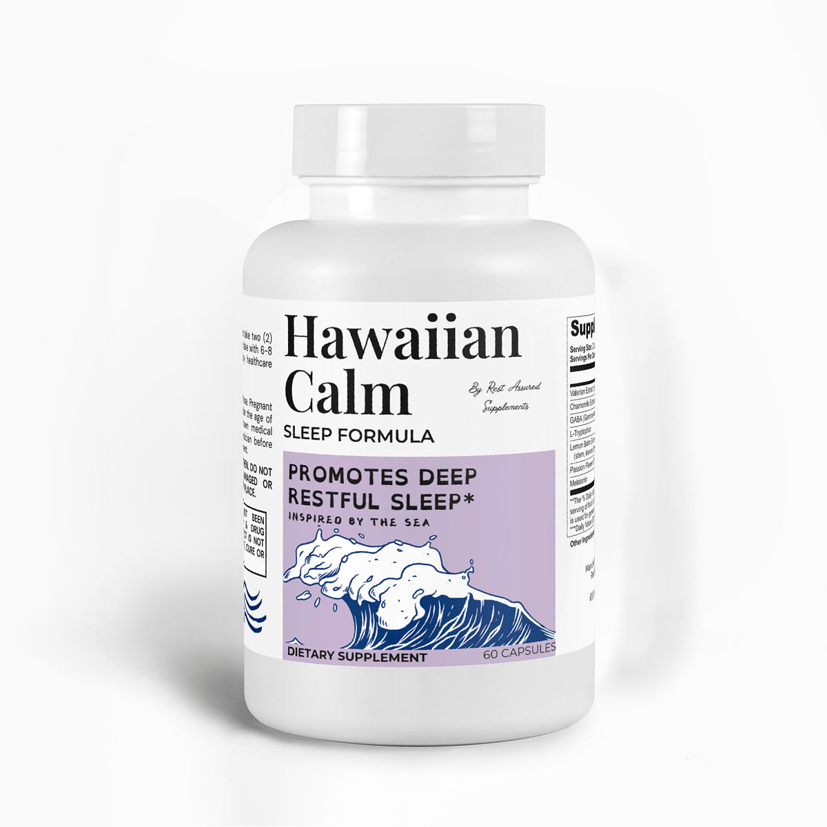 Rest Assured Hawaiian Calm Sleep Formula – Natural Stress Relief & Deep Sleep Support