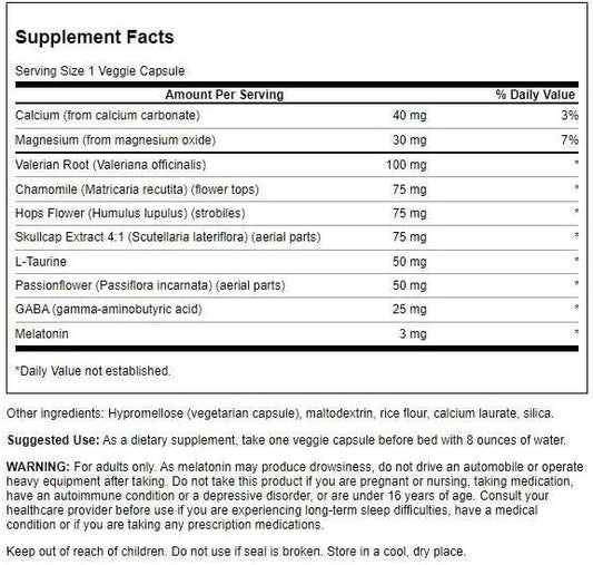 Swanson Sleep Essentials Including GABA and Melatonin