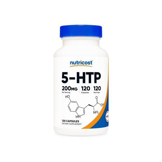 5-Hydroxytryptophan (5-HTP), 200 mg 120 capsules by Nutricost