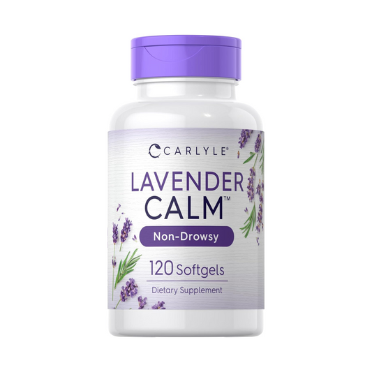 Lavender Calm 80mg Softgel Capsules by Carlyle