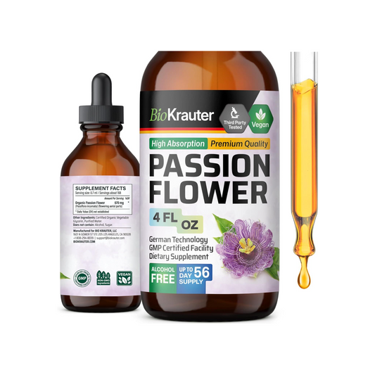 Passionflower Tincture 4 fl oz by BioKrauter