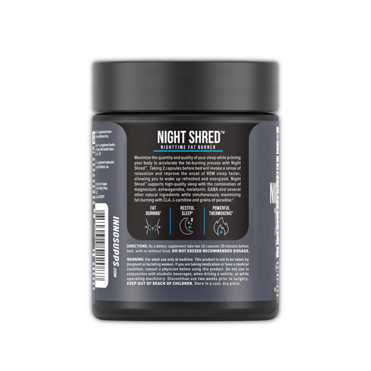 NIGHTSHRED PM Sleep Aid and Fat Burner | 30 servings by Innosupps