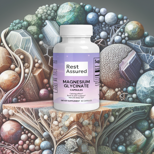 Ultimate Calming Magnesium Glycinate Capsules by Rest Assured Supplements